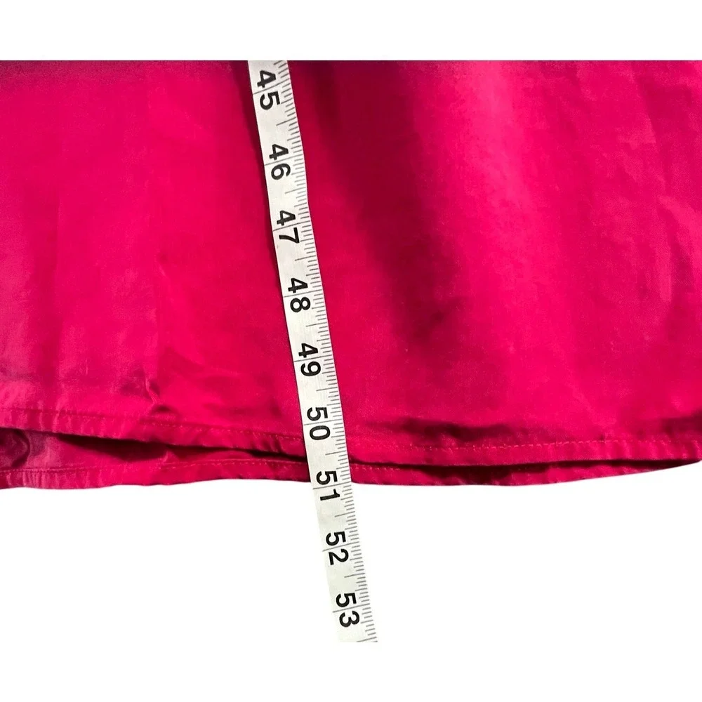 Everlane Tencel Gathered Maxi Dress L Pink Button Modest Oversized Quiet Luxury‎
